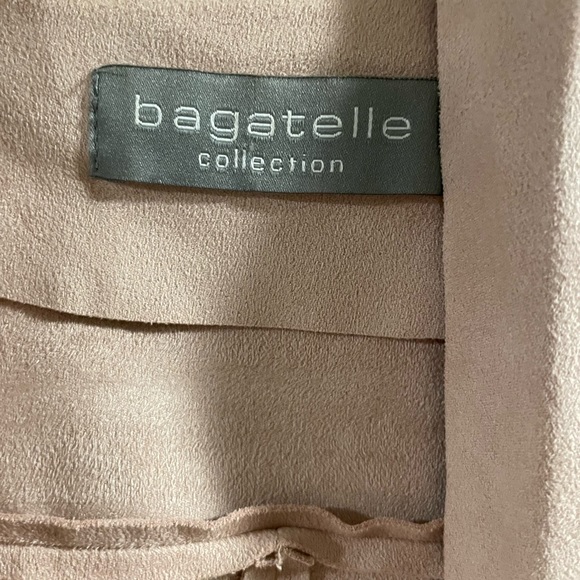 Bagatelle faux suede drape blazer jacket - Picture 6 of 7